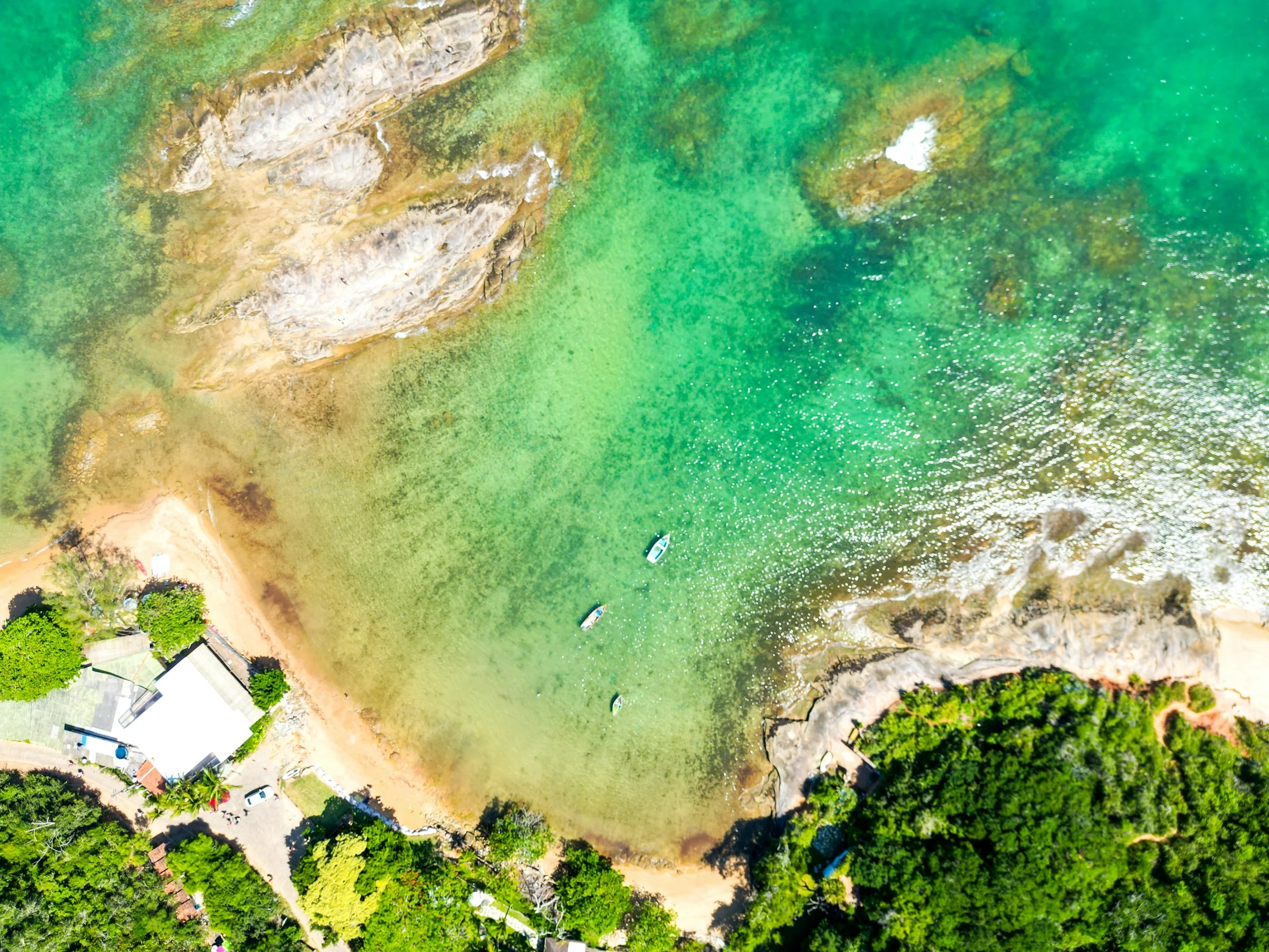 Mar e paisagem de Búzios